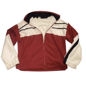 lacoste wind breaker - fint skick men lite strul med dragkedjan men funkar🫶 osäker om äktheten därav priset, köpt på plick. S men passar M