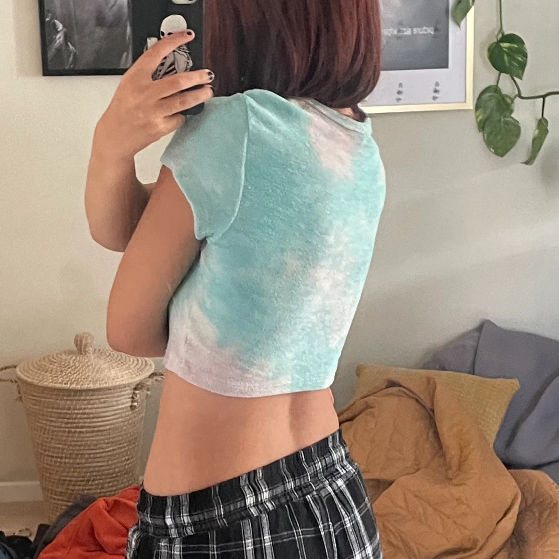 Färgglad croptop - 90