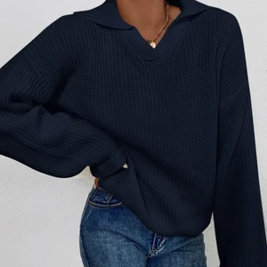 Stickad tröja - Superfin och mysig stickad tröja! Säljer för 100kr plus frakt! Storlek S