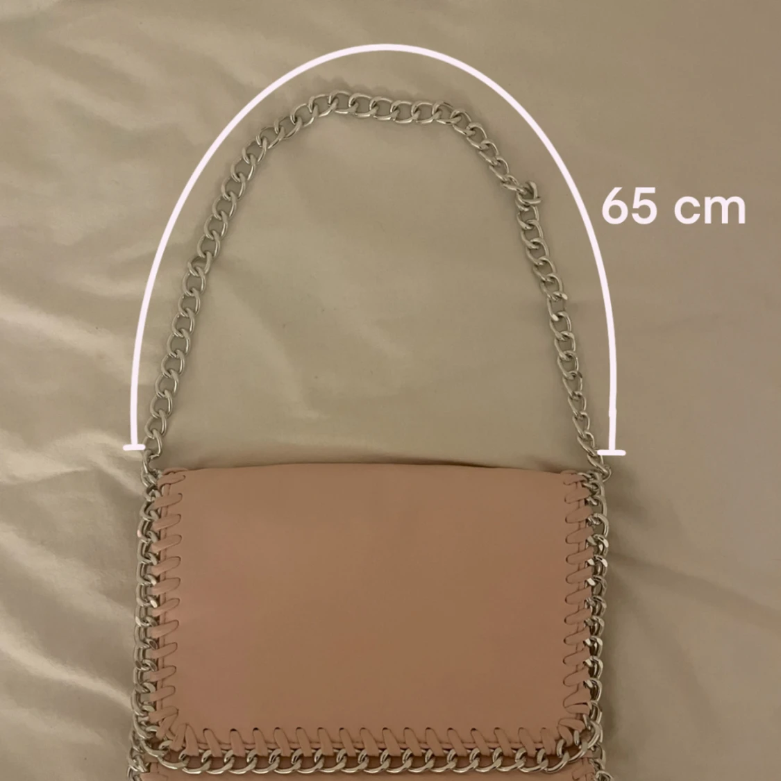 Ljusrosa Tiamo väska  - 90