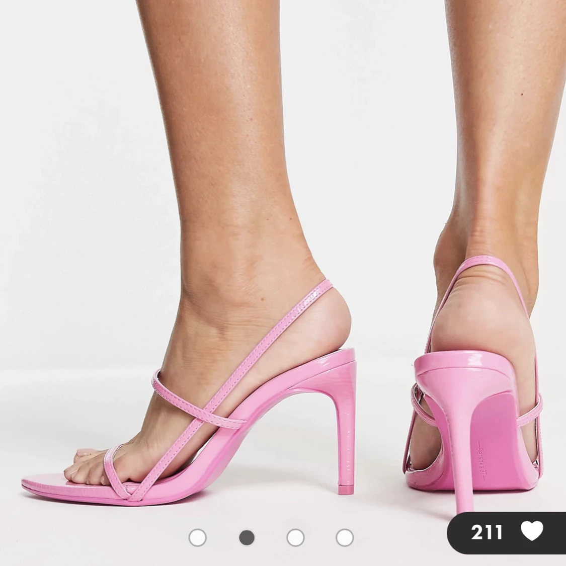 Snygga rosa klackar - 90