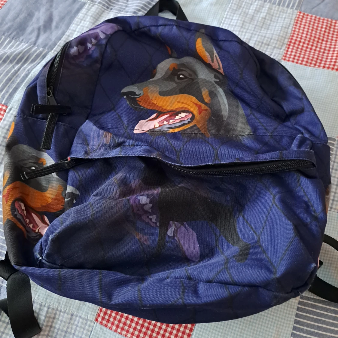 Superfin dobermann ryggsäck