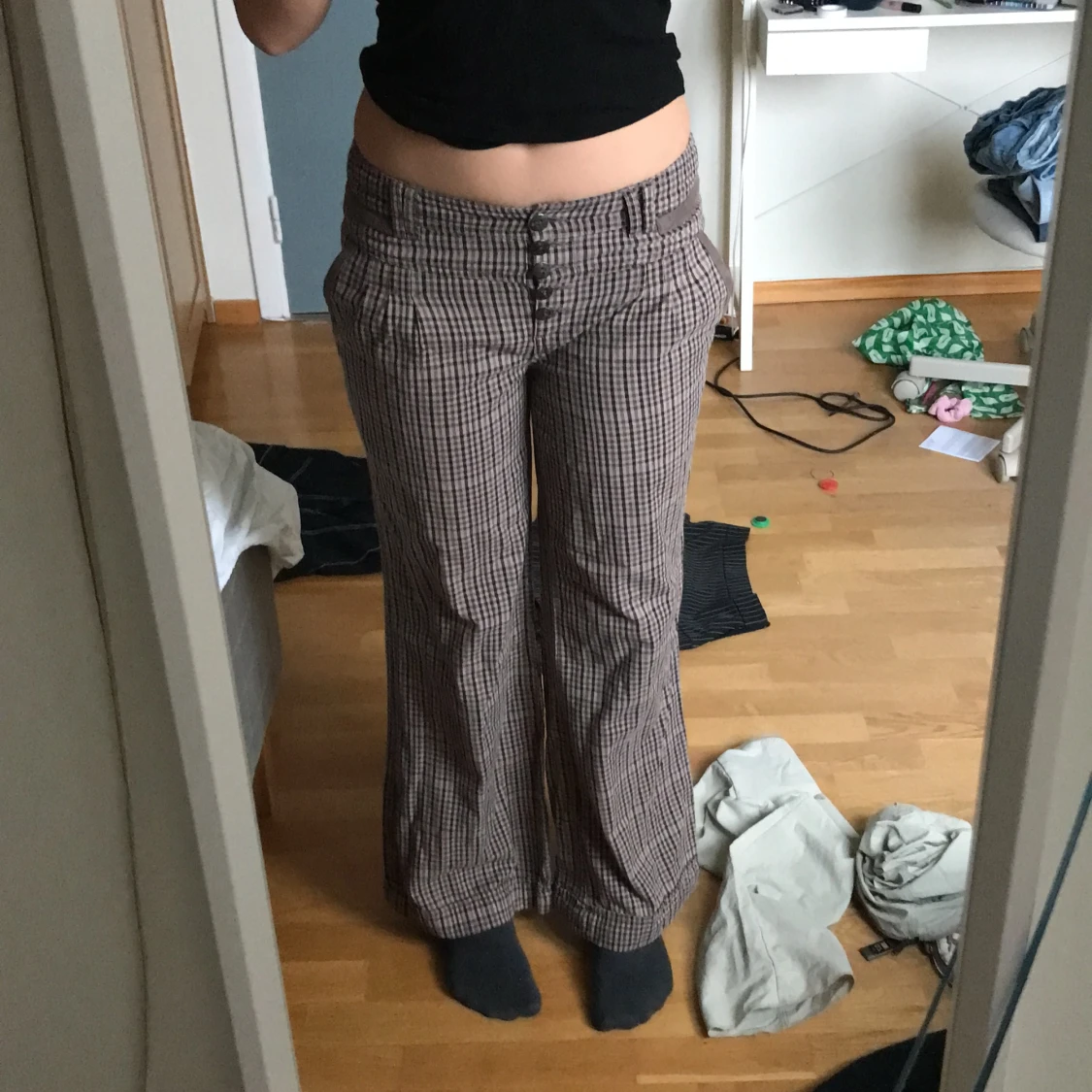 Vintage low rise pants