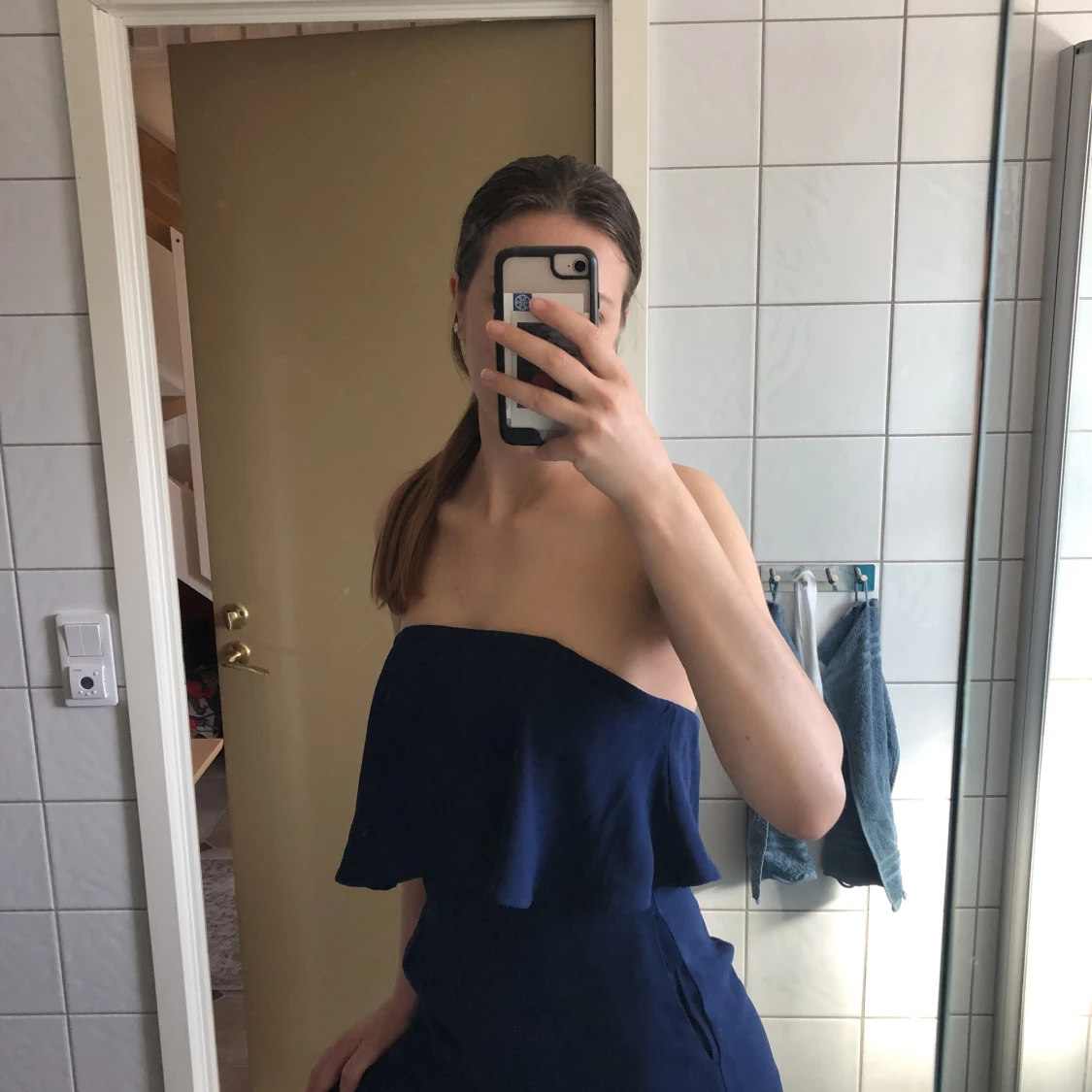 Navy blue jumpsuit - 91