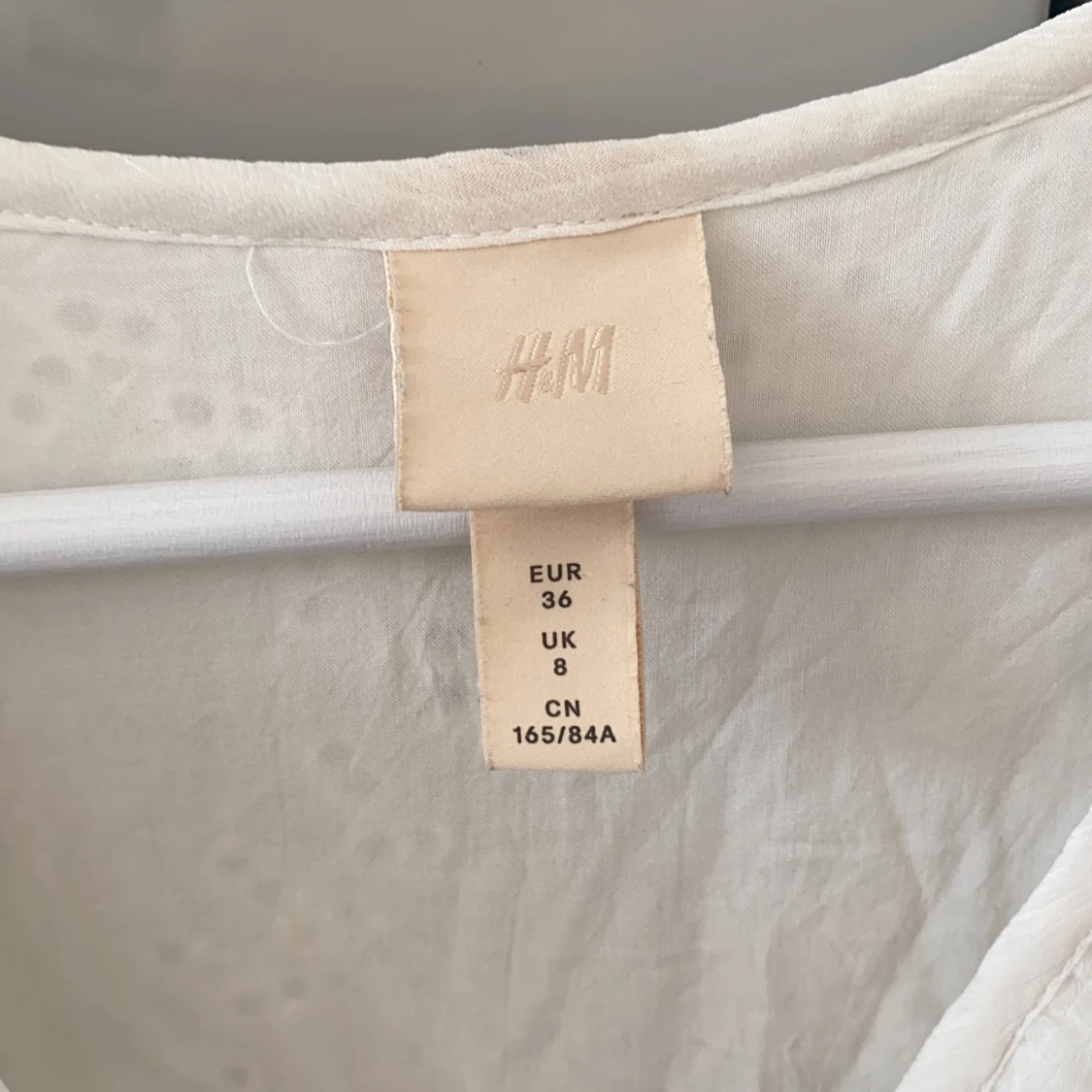 Vit klänning stl: 36 - 91