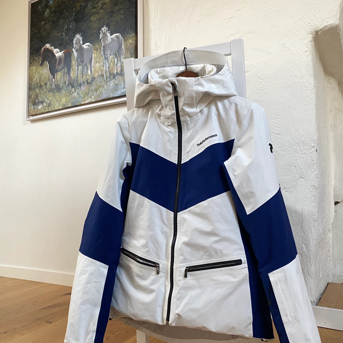 en skidjacka från peak performence