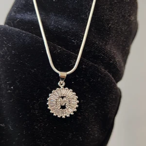 925 stamp necklace  - Silver necklace 