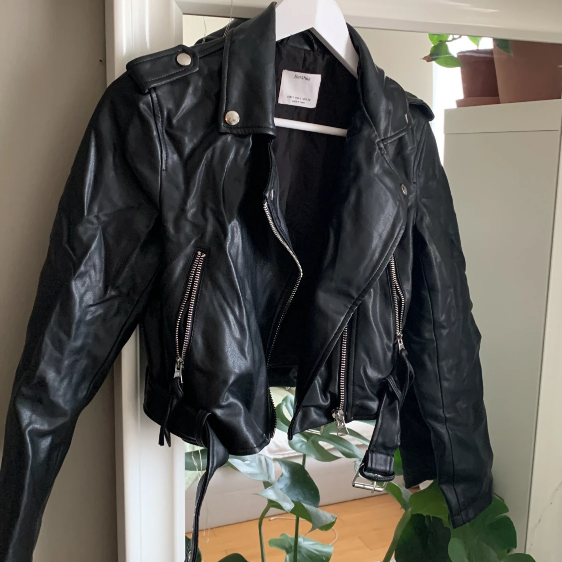 Svart läderjacka! - 91