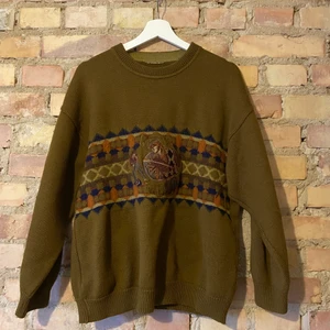 Vintage stickad tröja - Vintage stickad tröja