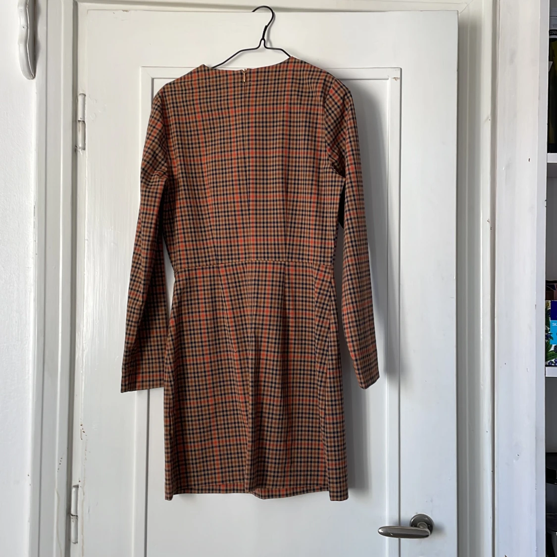 Rutig klänning  - 90