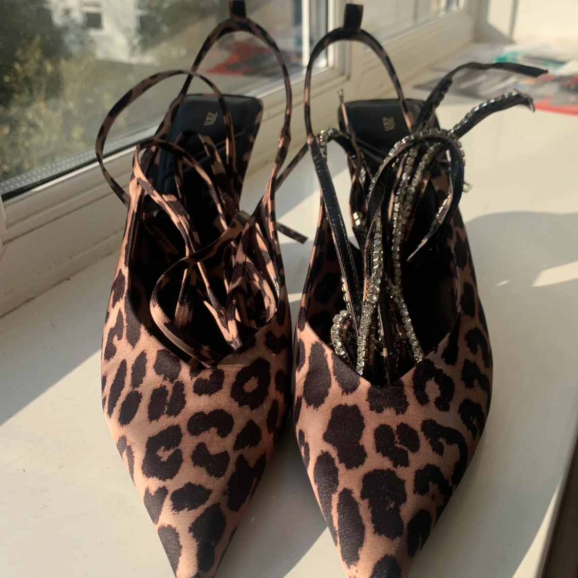 Zara Klackskor Leopard - 91