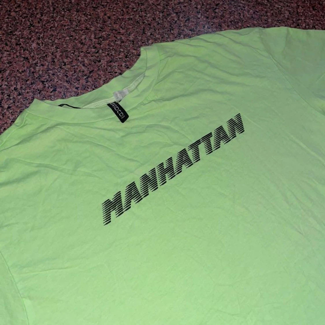 Neon grön t-shirt - 1