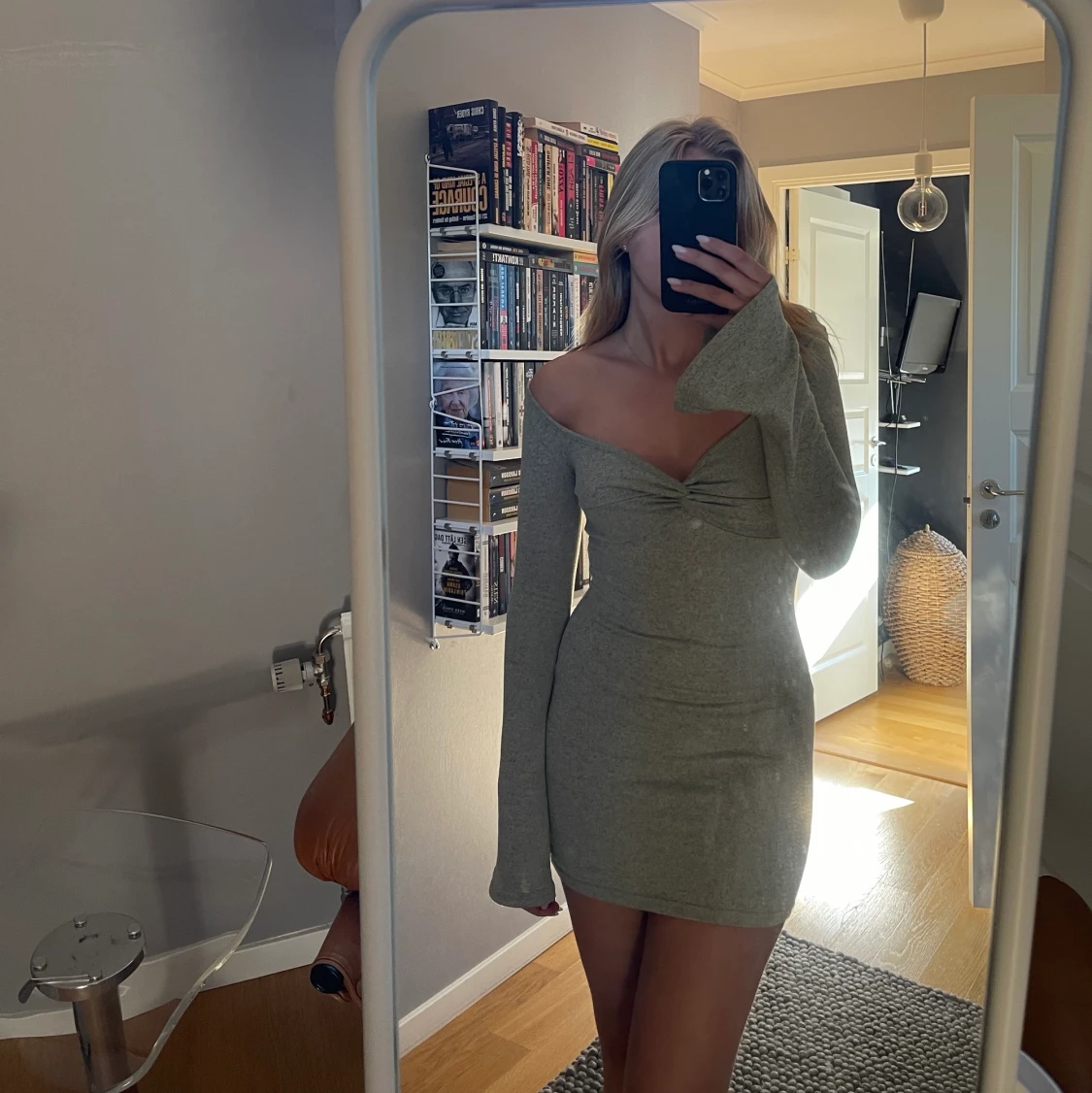 Långärmad sommarklänning 