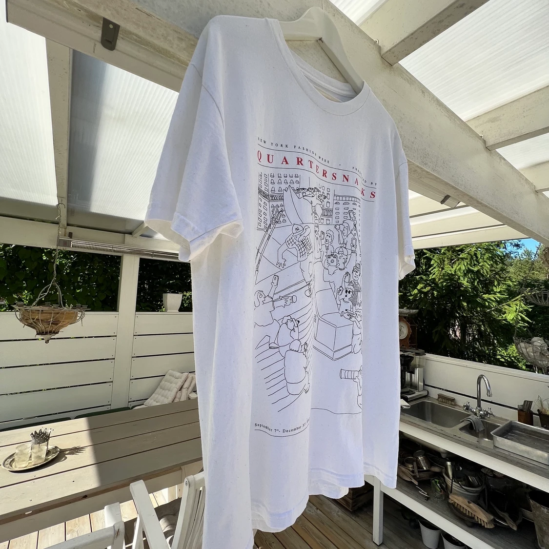 Quartersnacks t-shirt - 90