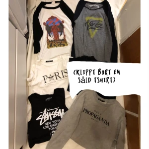 Märkes tröjor skate  - Grå Obey sweatshirt till höger finns kvar