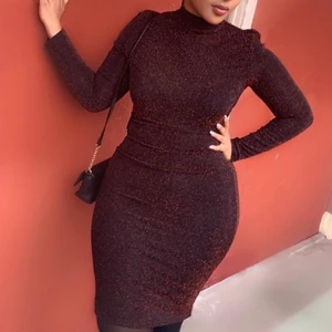 Tight Glitter Red dress - Elastic Glitter Tight Red dress 