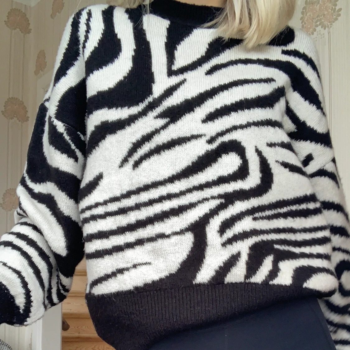 Stickad tröja - 90