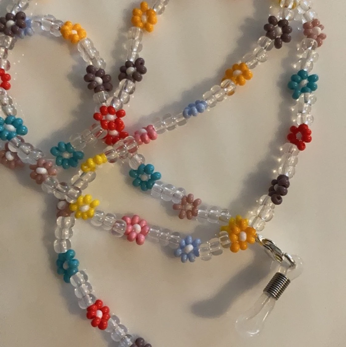 Glasögonkedja blommor - 90