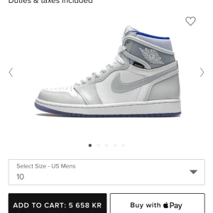 Air jordans 1 - Storlek 44. Helt ny. Möts upp t centralen.