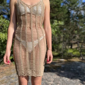 Crochet beach dress - Virkad strandklänning