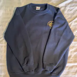 Mörkblå vintage sweatshirt💙