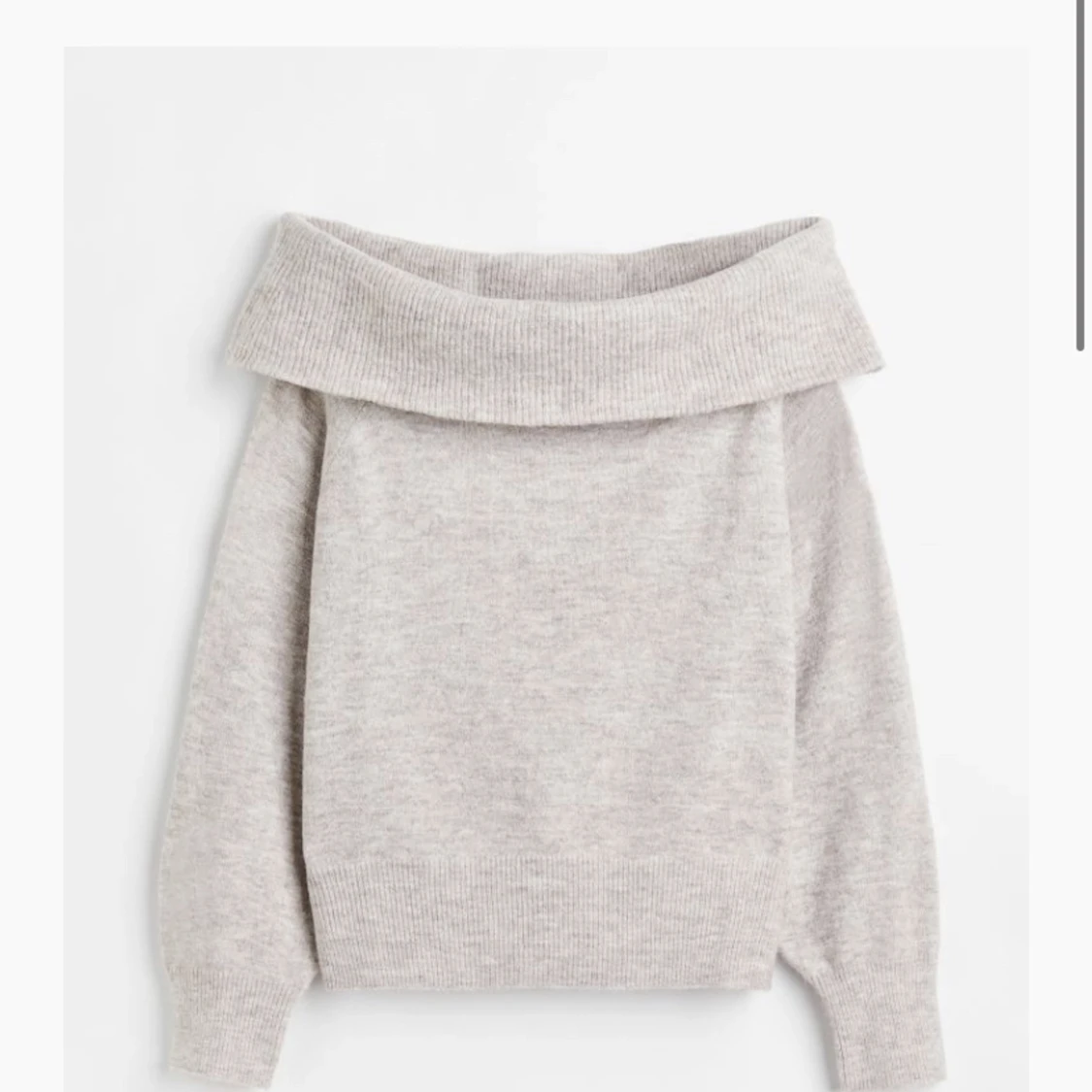 Hm off shoulder-tröja 