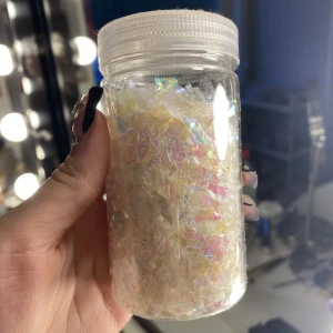 Dekoration till naglar/glitter flakes - Aldrig använd 