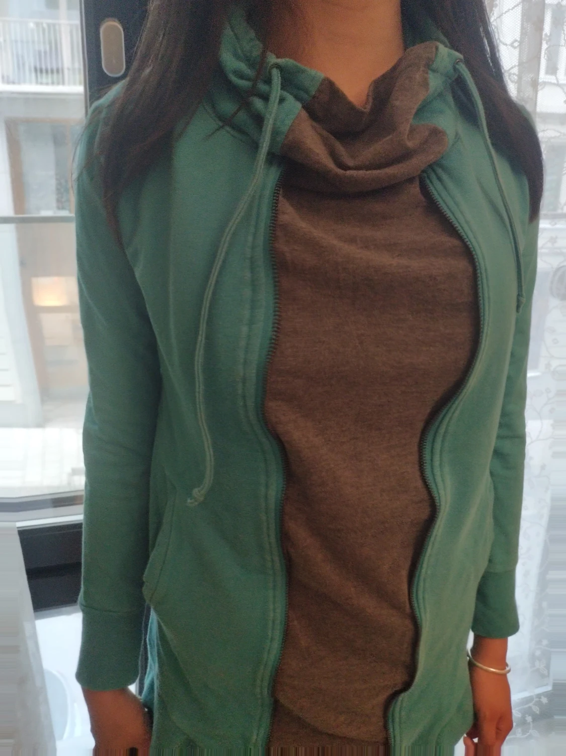 Turkos kofta med inbyggd halterneck