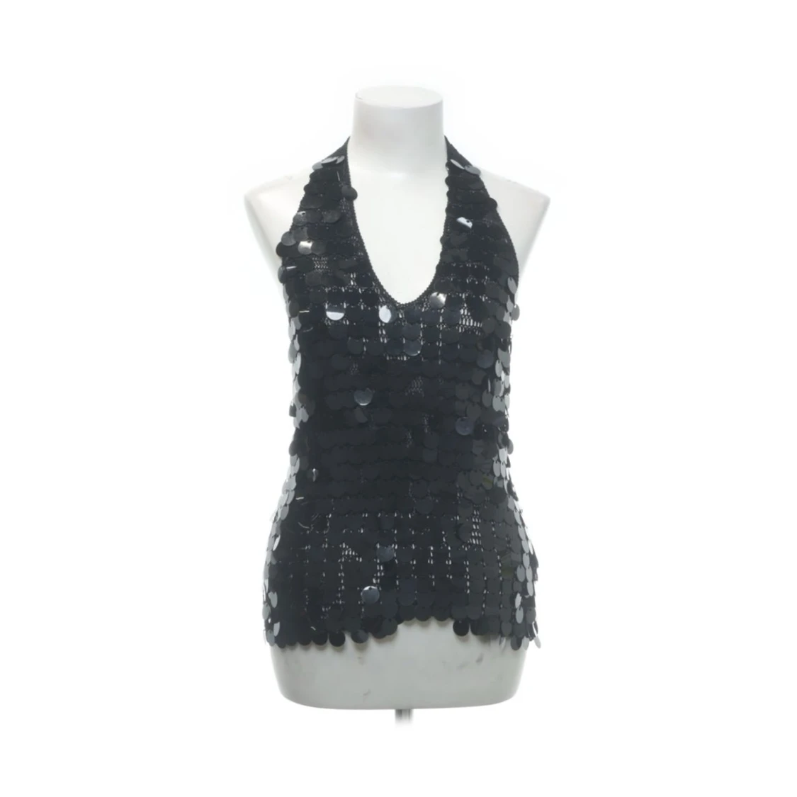 Halterneck paljettopp - 90