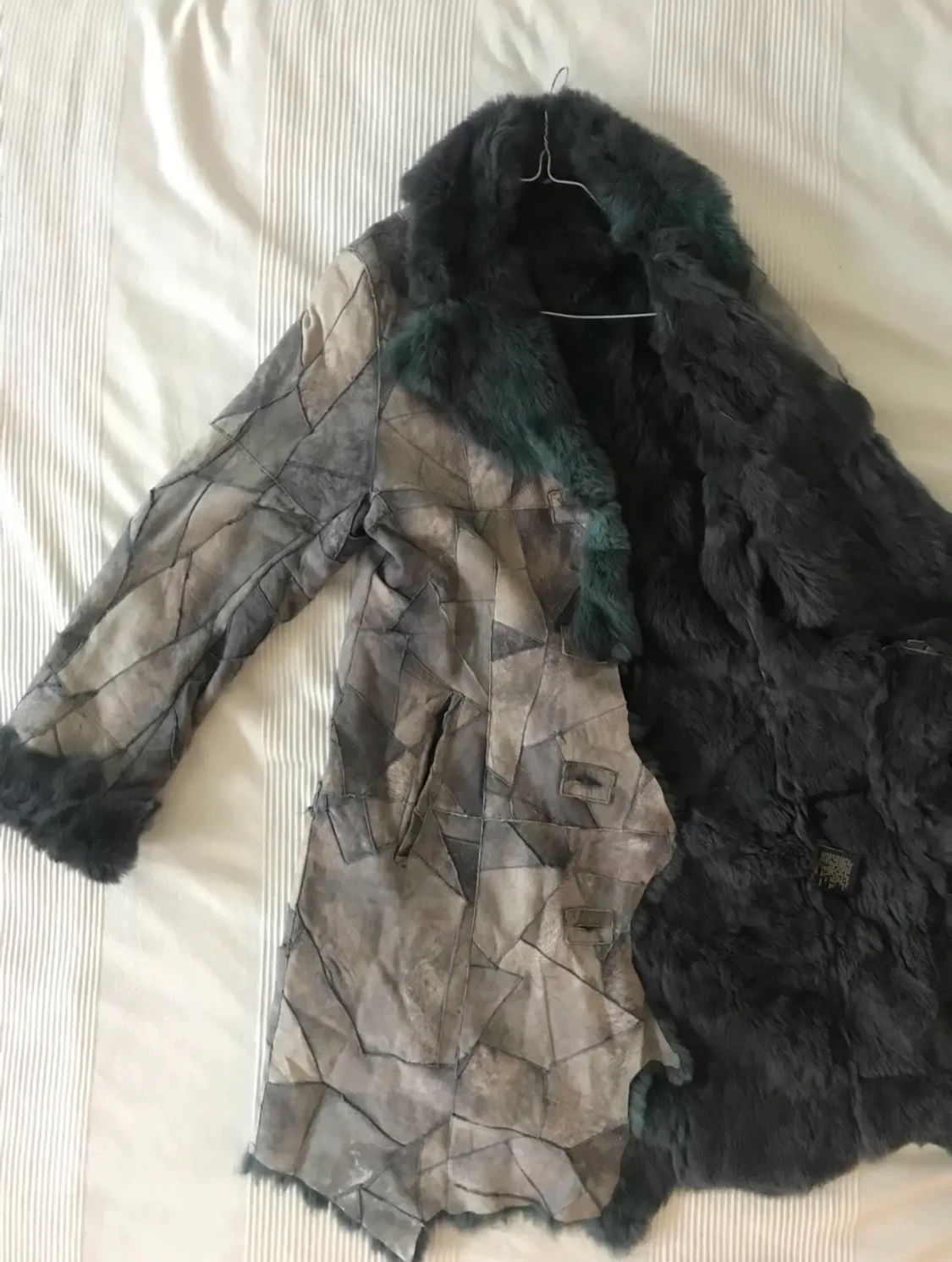 Vintage Pels Frakke  - 90