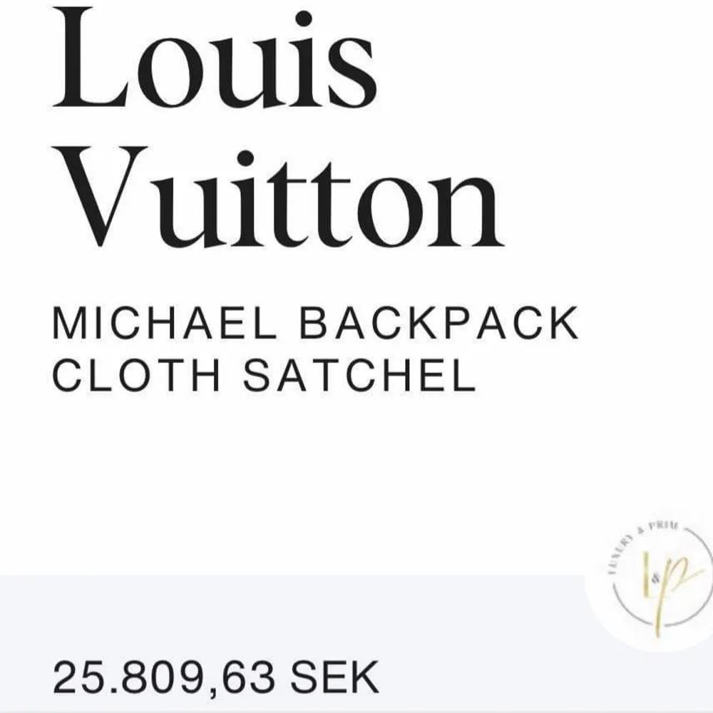  Nästan helt ny, original självklart, kvitto finns ej men kan mötas utanför Louis Vuitton butiken i sthlm! . Väskor.