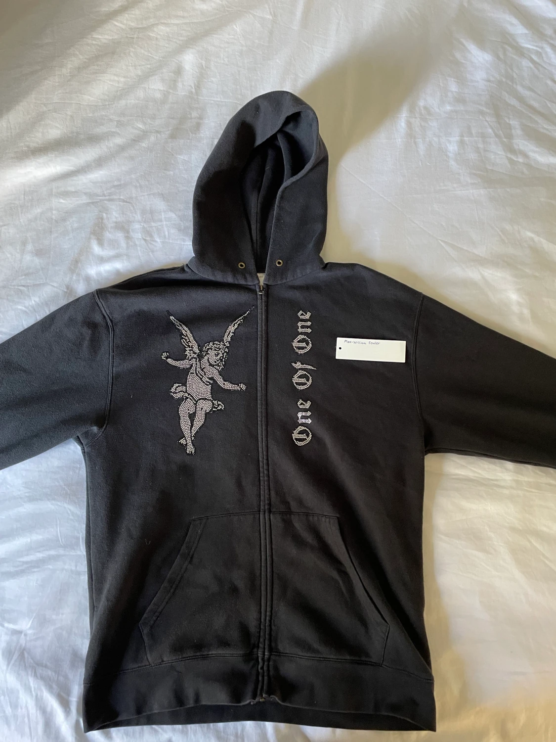 One of One zip hoodie
