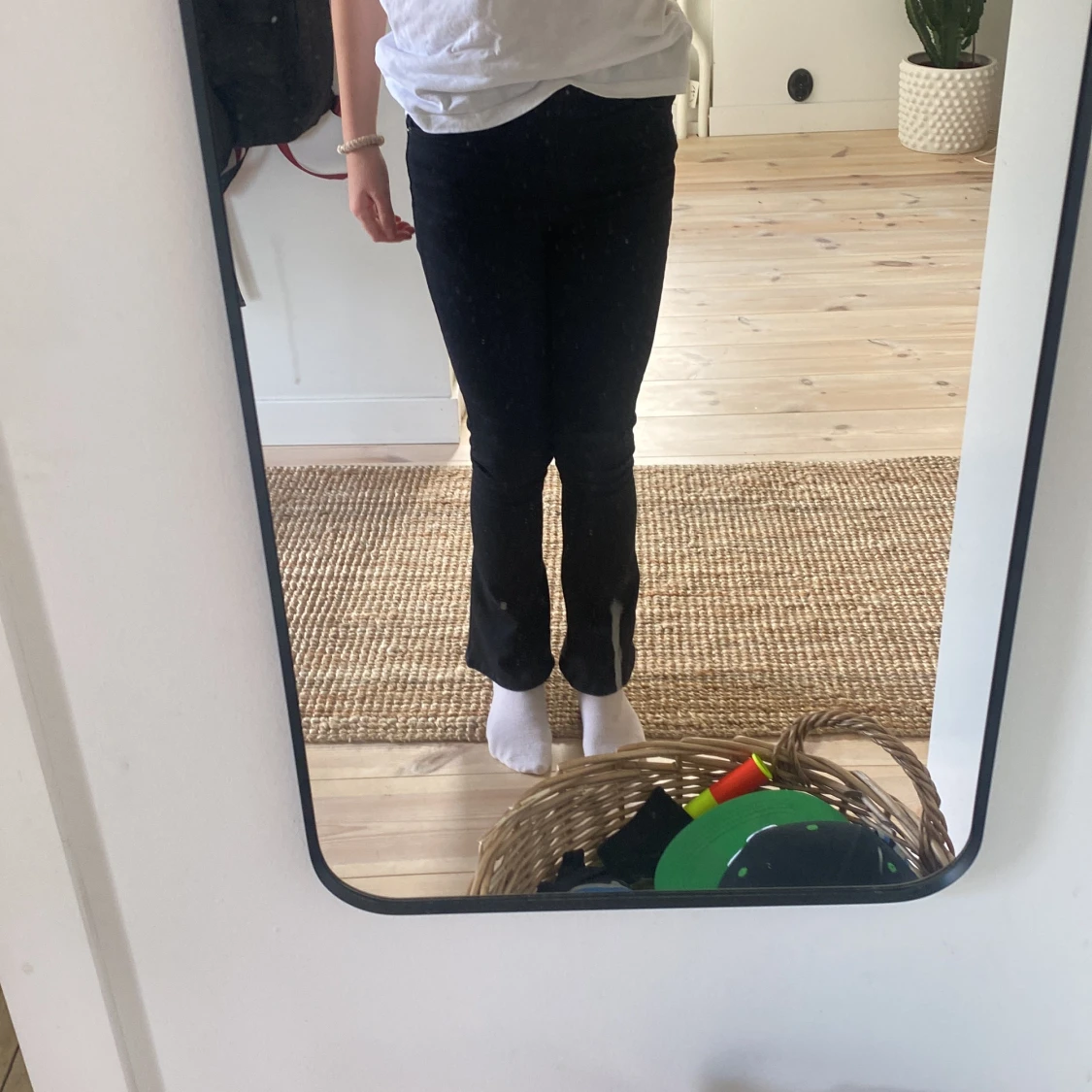 Svarta jeans för barn 