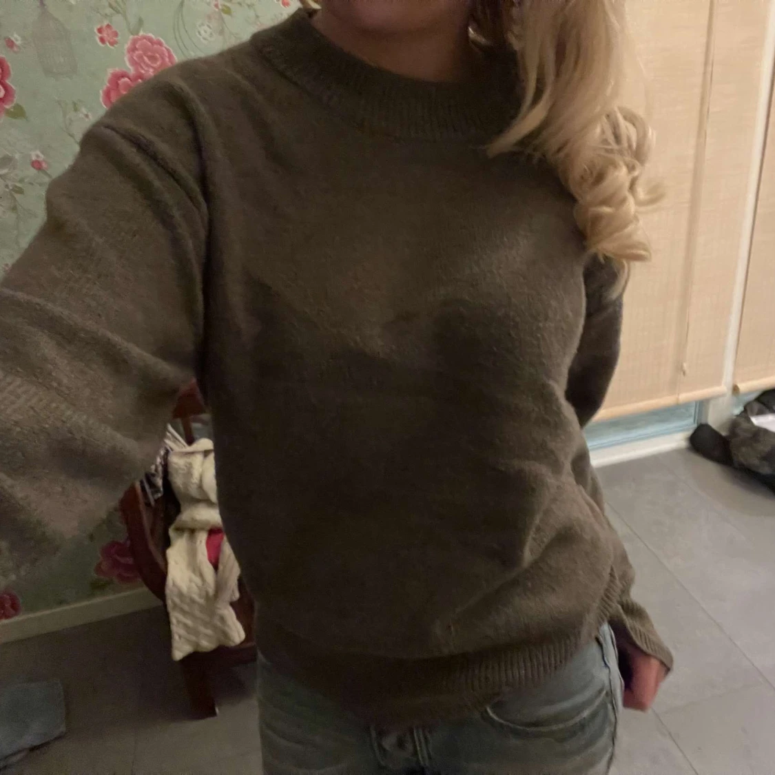 Stickad tröja  - 90