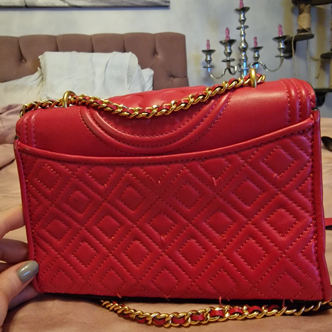 Tory Burch rosa väska - 90