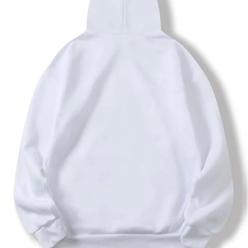 Säljer denna shein hoodie då den inte kommer till användning!🤍. Hoodies.