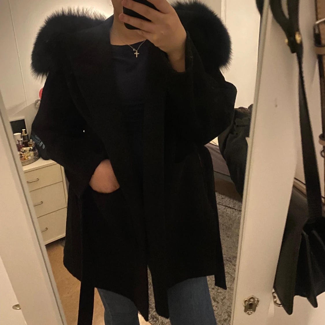 Kappa med päls - 91