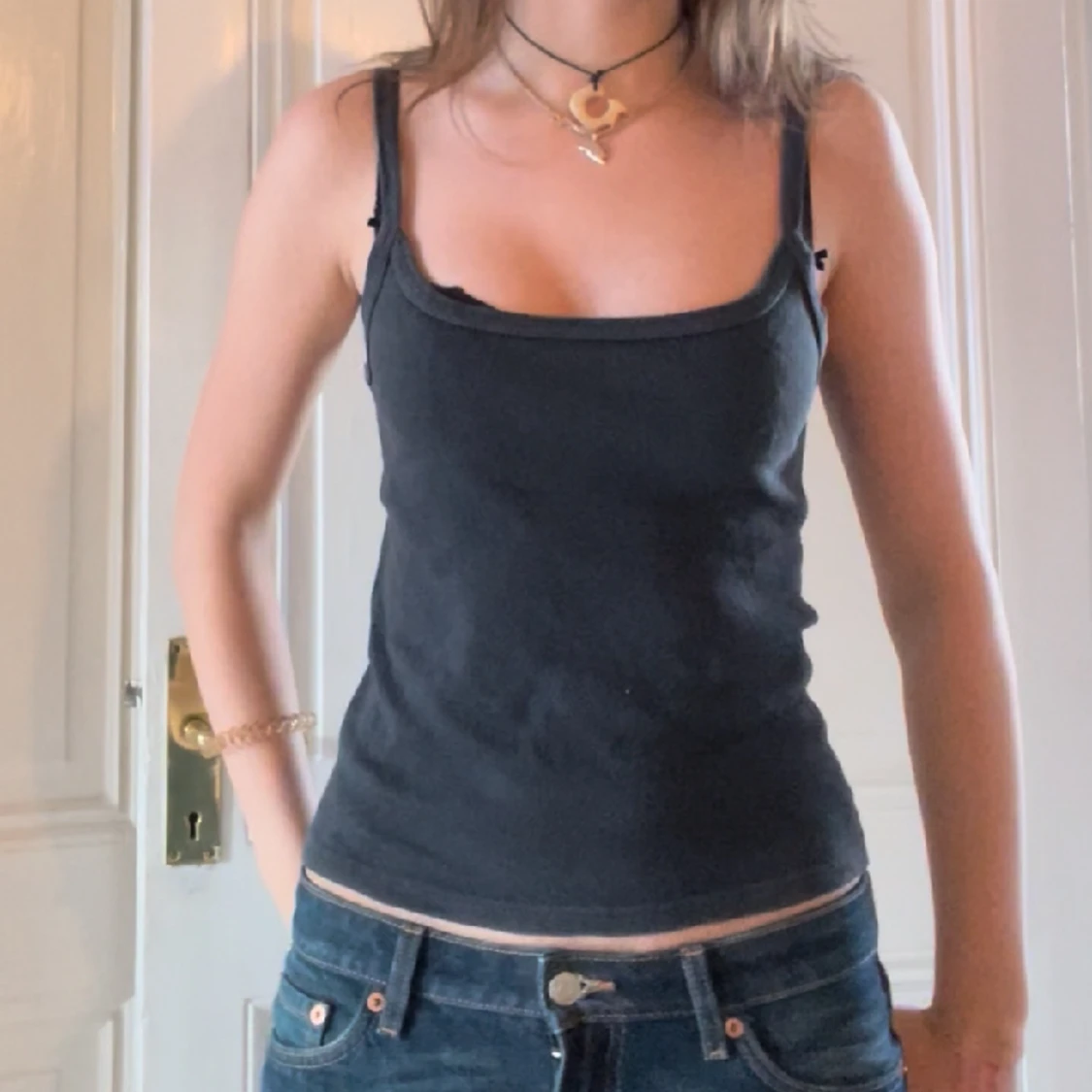 svart linne från brandy melville 