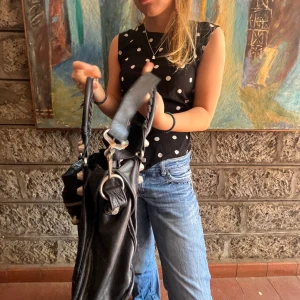 Prickig topp - Söt och cool prickig topp i storlek S!❤️‍🔥