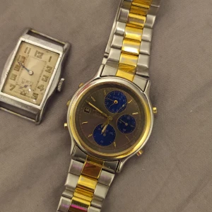 2st vintage klocka , tank är från 1950 , Seiko är från 1980 - Tja!  Säljer nu två vintage klocka för 1300kr Både är herr vintage klocka ,,, för mig är det Unisex klockor när det kommer till gamlas armbands ur   Den första modellen heter tank från 1950  , mekanisk klocka .  Den andra heter Seiko chronograph Batteri m