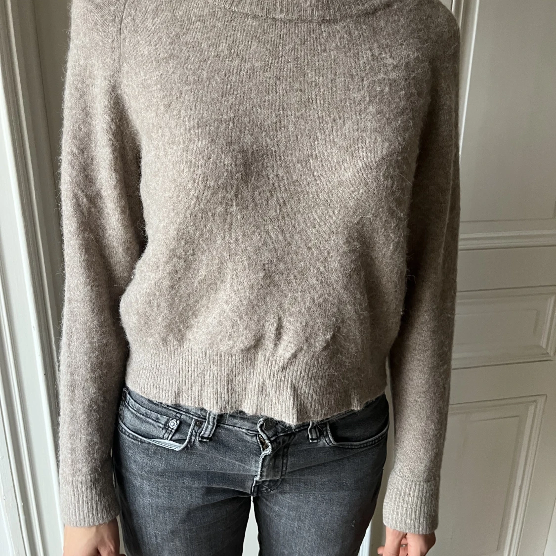 Super snygg stickad tröja 