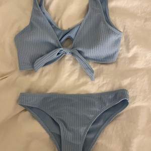 blå bikini, oandvänd ifrån shein 
