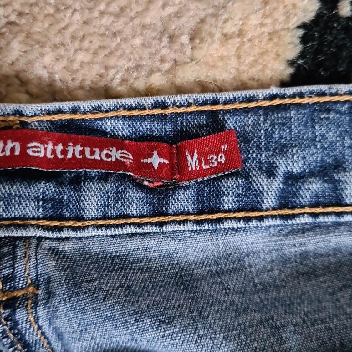 Lågmidjade flared jeans - 91