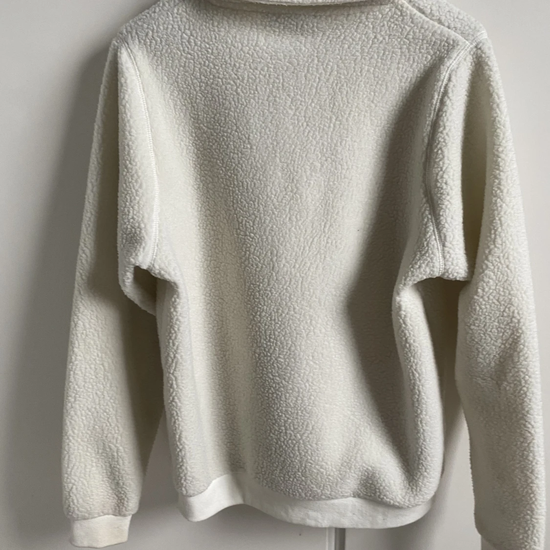 Vit teddy tröja  - 90