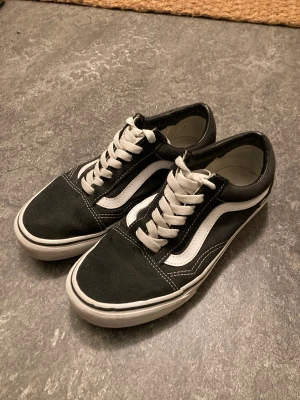 Svarta Vans skor - Svarta Vans skor strl 37. I nyskick, använda max 10 ggr.