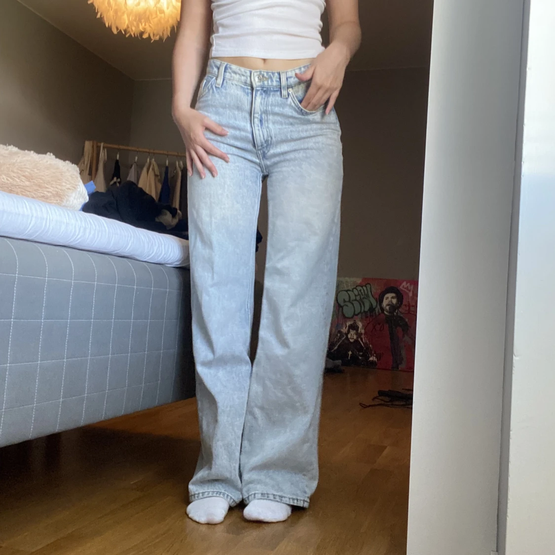Blåa jeans  - 91