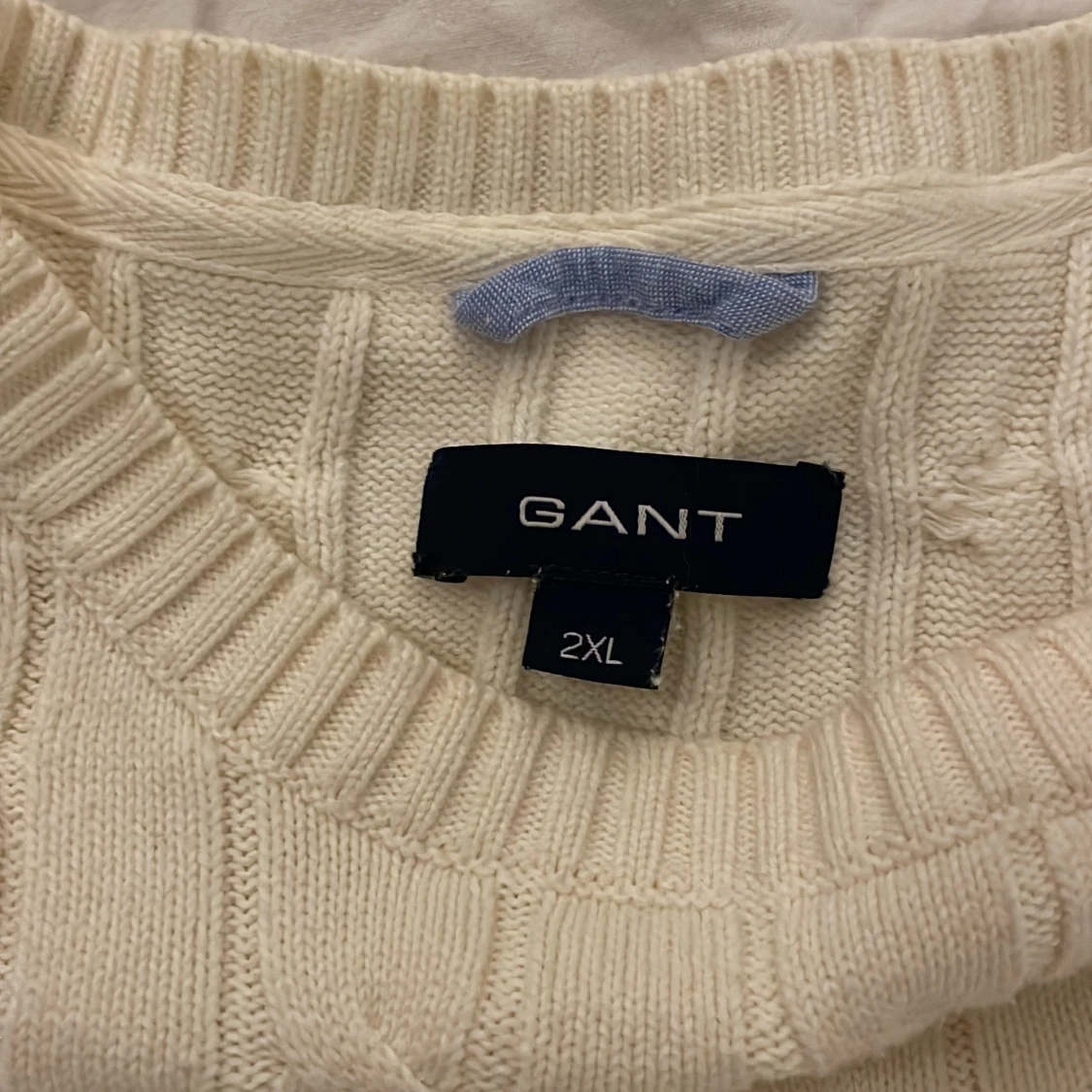 Kabelstickad gant tröja - 91