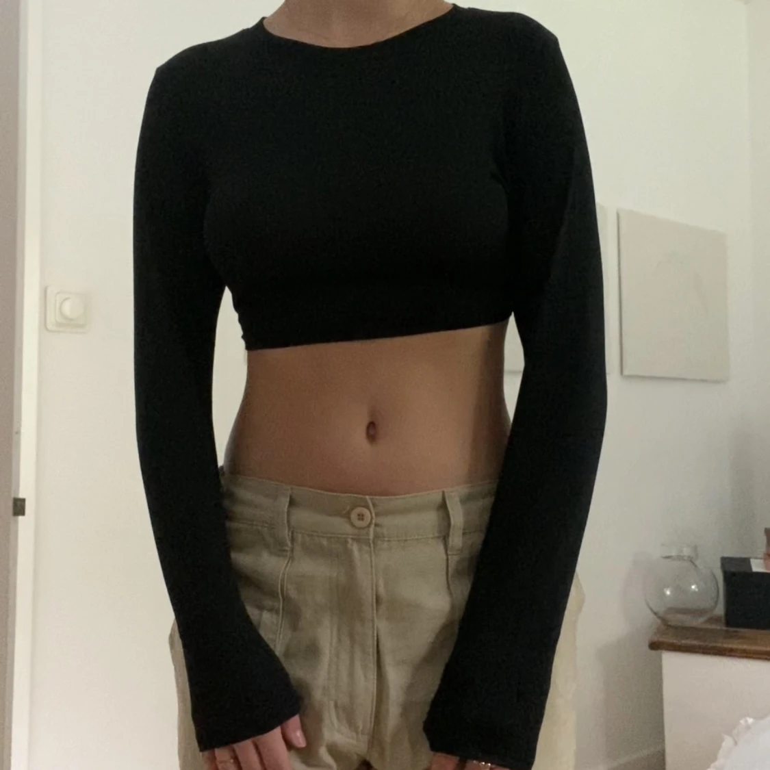 Topp med öppen rygg - 90