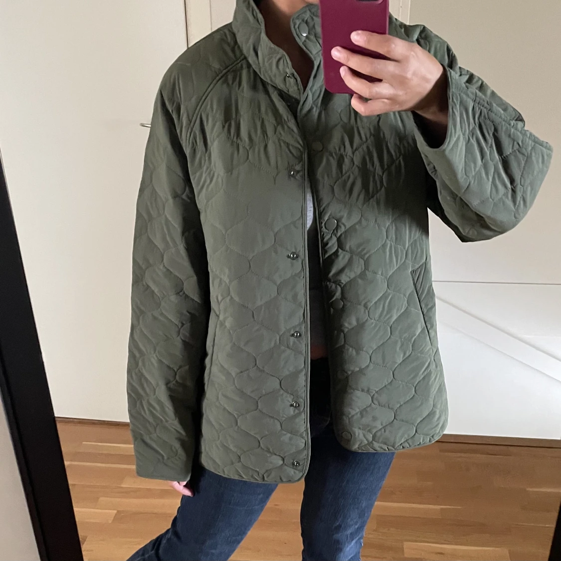 Grön vår jacka  - 91