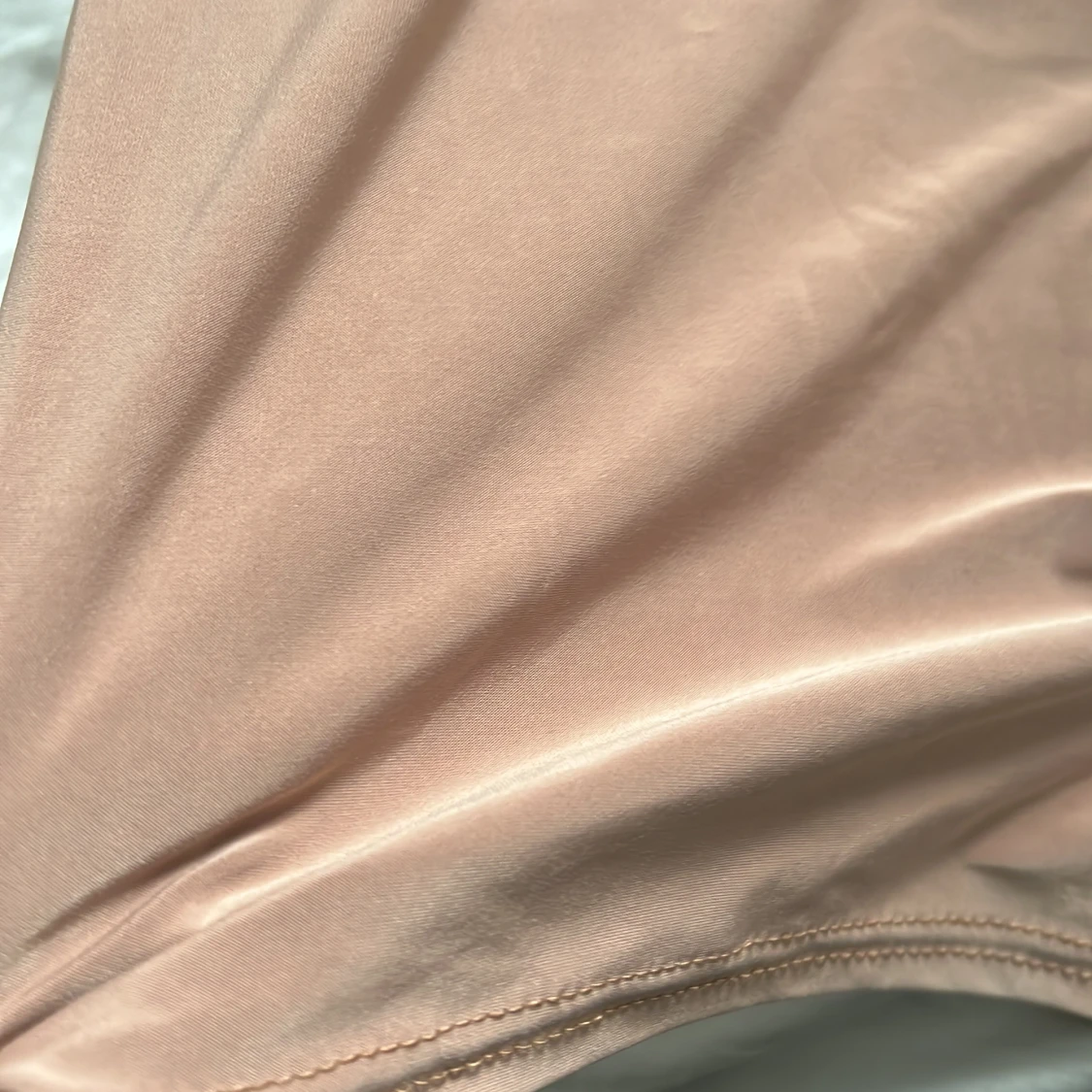 Camel slinky cowl neck mini dress- river  - 91